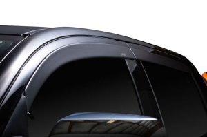 Toyota Tundra CrewMax Window Vent Visors - Side - Husky Liners - Low Profile - Matte Black - `07-`21
